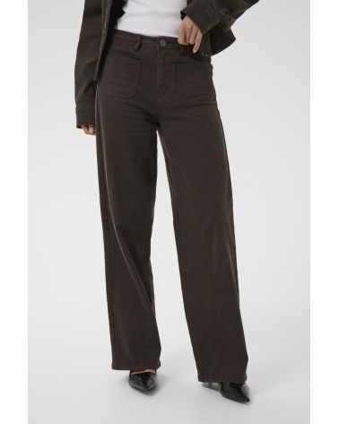 PANTALÓN VAQUERO MARRÓN KABOOK DE KAFFE