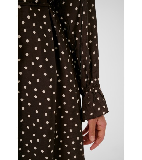 VESTIDO RECTO DE LUNARES KAFFE