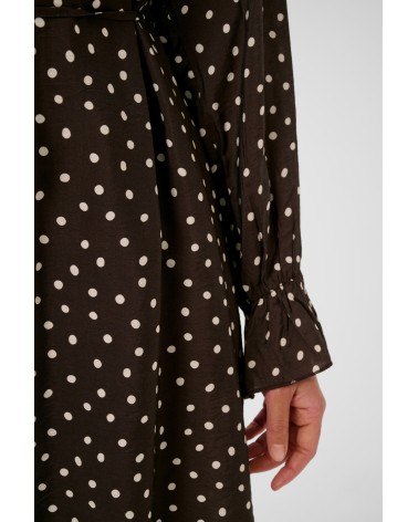 VESTIDO RECTO DE LUNARES KAFFE
