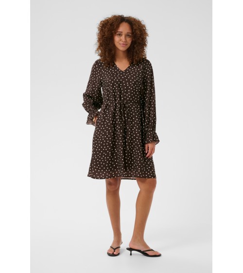 VESTIDO RECTO DE LUNARES KAFFE
