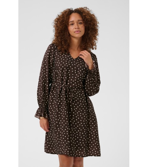 VESTIDO RECTO DE LUNARES KAFFE