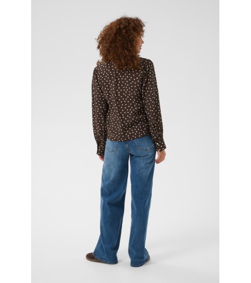 BLUSA CON LAZADA DE LUNARES KAFFE