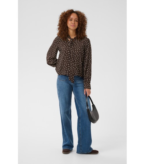 BLUSA CON LAZADA DE LUNARES KAFFE