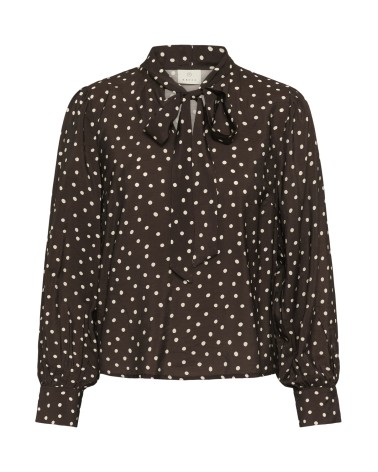 BLUSA CON LAZADA DE LUNARES KAFFE