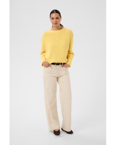 JERSEY EN MEZCLA DE LANA Y ALPACA KAFFE