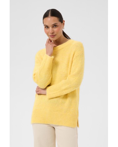 JERSEY EN MEZCLA DE LANA Y ALPACA KAFFE