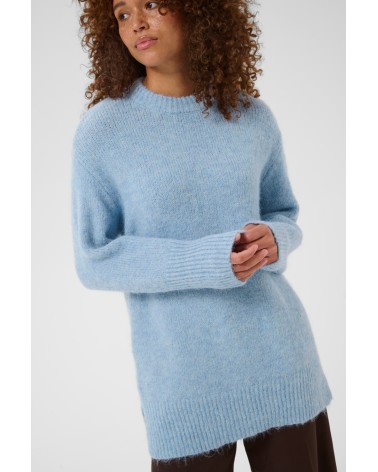 JERSEY EN MEZCLA DE LANA Y ALPACA KAFFE
