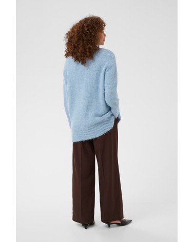 JERSEY EN MEZCLA DE LANA Y ALPACA KAFFE