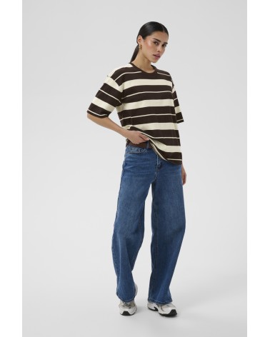 CAMISETA EN TONO MARRON KAFFE
