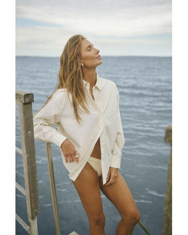 CAMISA DE RAYAS OVERSIZE ASTER DE KAFFE