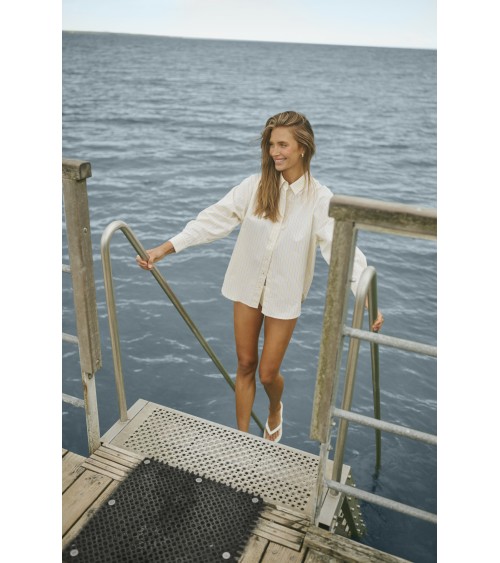 CAMISA DE RAYAS OVERSIZE ASTER DE KAFFE