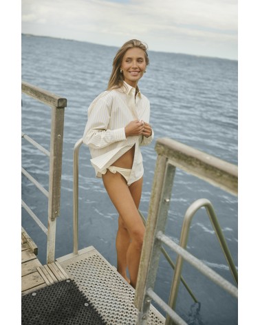 CAMISA DE RAYAS OVERSIZE ASTER DE KAFFE
