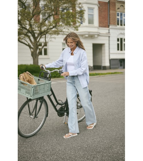 CAMISA DE RAYAS OVERSIZE ASTER DE KAFFE
