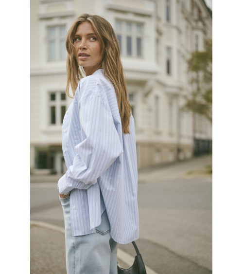 CAMISA DE RAYAS OVERSIZE ASTER DE KAFFE