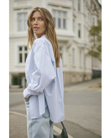 CAMISA DE RAYAS OVERSIZE ASTER DE KAFFE
