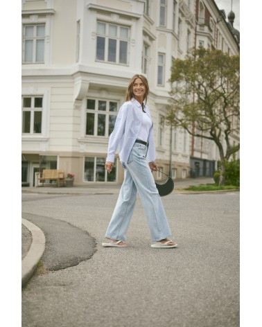 CAMISA DE RAYAS OVERSIZE ASTER DE KAFFE