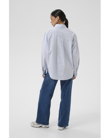 CAMISA DE RAYAS OVERSIZE ASTER DE KAFFE