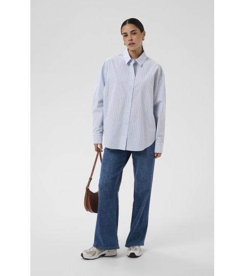 CAMISA DE RAYAS OVERSIZE ASTER DE KAFFE