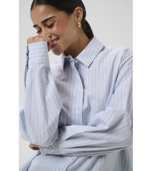 CAMISA DE RAYAS OVERSIZE ASTER DE KAFFE