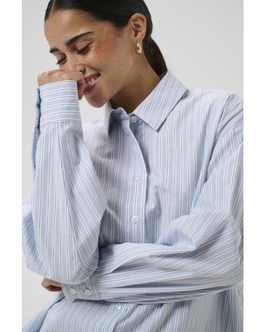 CAMISA DE RAYAS OVERSIZE ASTER DE KAFFE