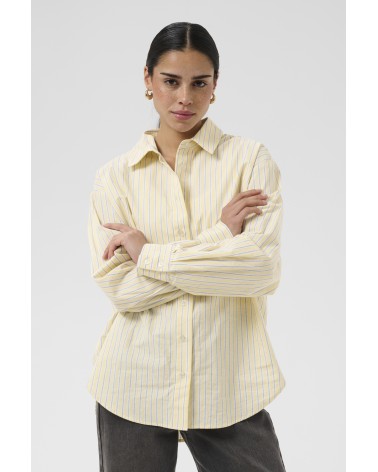 CAMISA DE RAYAS OVERSIZE ASTER DE KAFFE