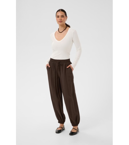 PANTALÓN BOMBACHO CON GOMA KAFFE