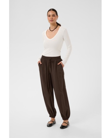 PANTALÓN BOMBACHO CON GOMA KAFFE