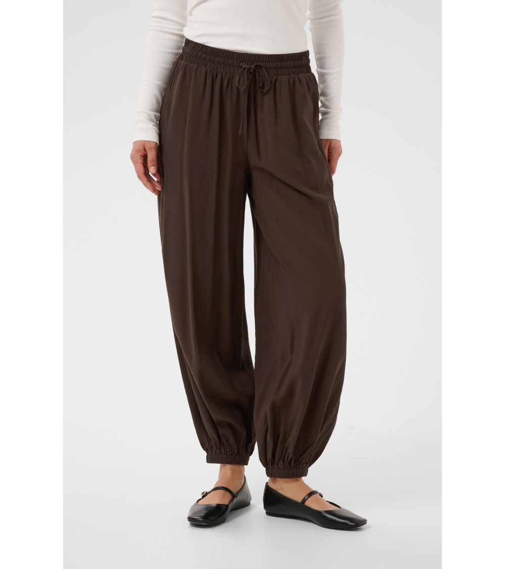 PANTALÓN BOMBACHO CON GOMA KAFFE