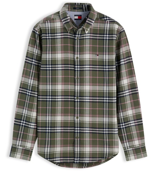 CAMISA FRANELA DE CUADROS TOMMY JEANS