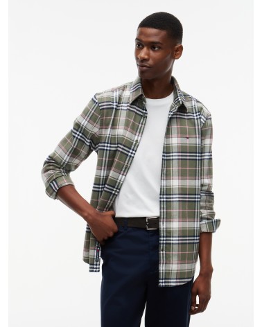 CAMISA FRANELA DE CUADROS TOMMY JEANS