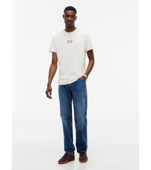 CAMISETA LOGO PEQUEÑO CENTRADO TOMMY JEANS