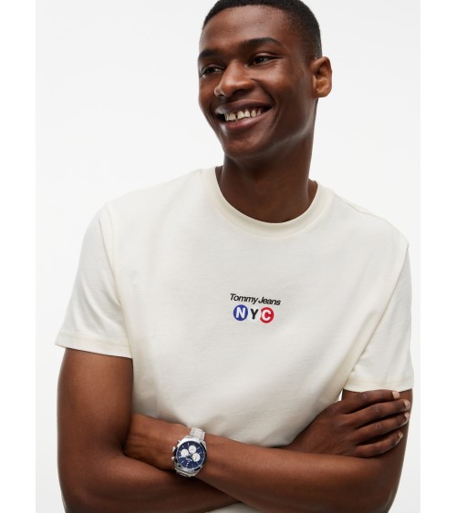 CAMISETA LOGO PEQUEÑO CENTRADO TOMMY JEANS