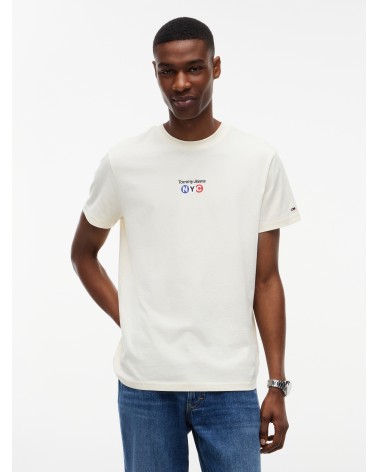 CAMISETA LOGO PEQUEÑO CENTRADO TOMMY JEANS