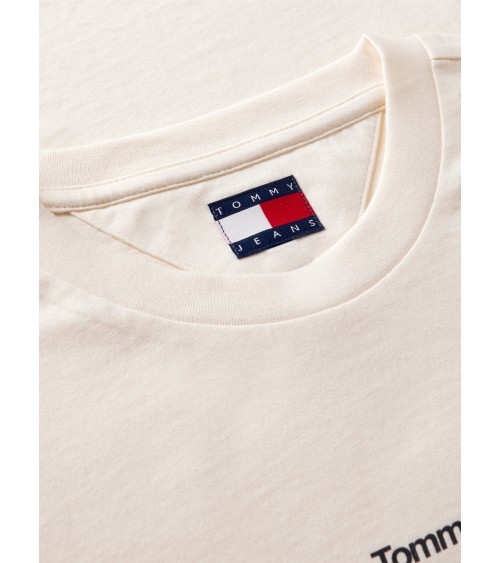 CAMISETA LOGO PEQUEÑO CENTRADO TOMMY JEANS