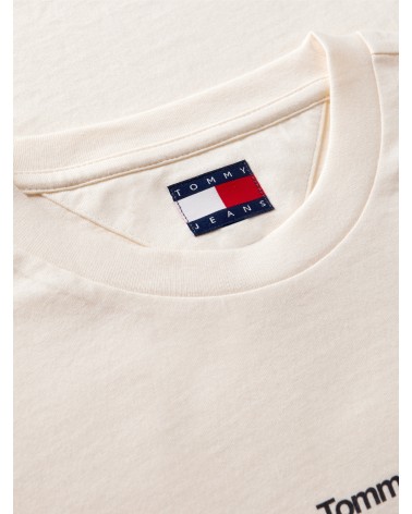CAMISETA LOGO PEQUEÑO CENTRADO TOMMY JEANS