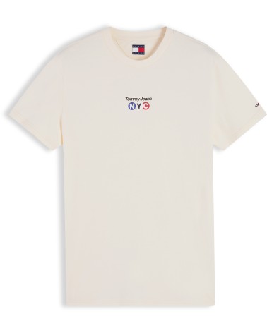 CAMISETA LOGO PEQUEÑO CENTRADO TOMMY JEANS
