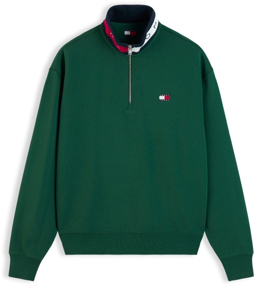 SUDADERA QUARTER ZIP DE TOMMY JEANS