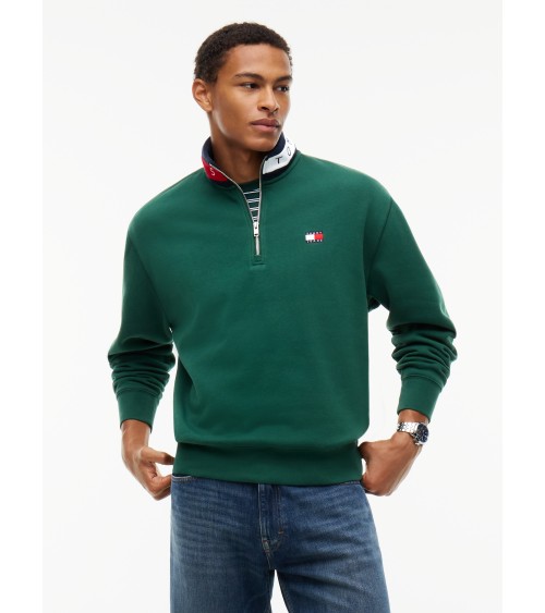 SUDADERA QUARTER ZIP DE TOMMY JEANS