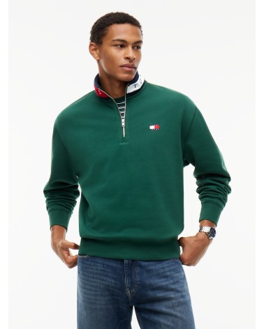 SUDADERA QUARTER ZIP DE TOMMY JEANS