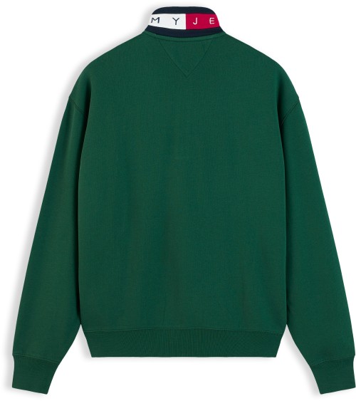 SUDADERA QUARTER ZIP DE TOMMY JEANS