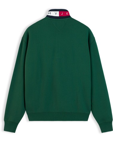 SUDADERA QUARTER ZIP DE TOMMY JEANS