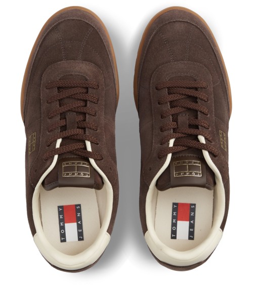 TOMMY JEANS LOW SUEDE RUNNER