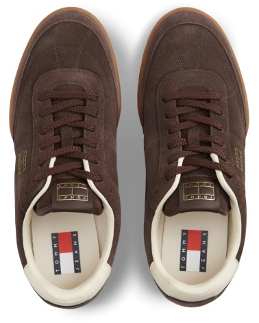 TOMMY JEANS LOW SUEDE RUNNER