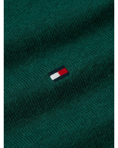 JERSEY DE ALGODÓN PIMA Y CASHMERE DE CUELLO REDONDO TOMMY HILFIGER