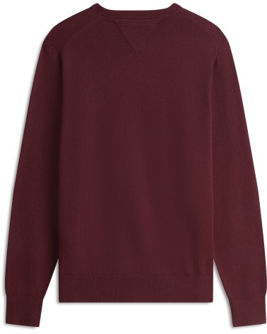 JERSEY DE ALGODÓN PIMA Y CASHMERE DE CUELLO REDONDO TOMMY HILFIGER