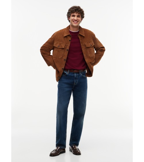 JERSEY DE ALGODÓN PIMA Y CASHMERE DE CUELLO REDONDO TOMMY HILFIGER