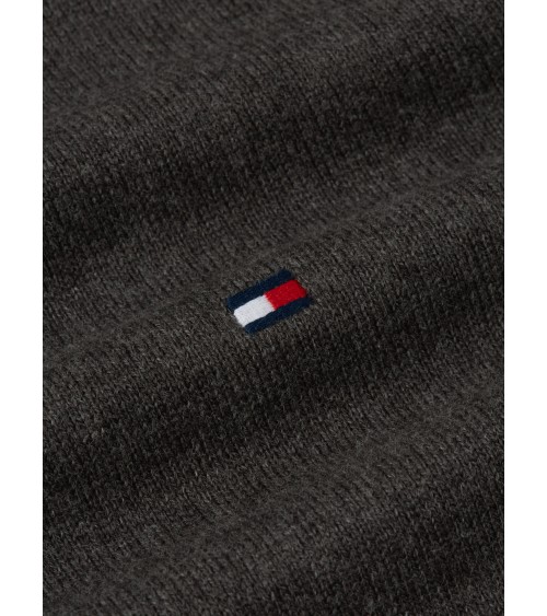 JERSEY DE ALGODÓN PIMA Y CASHMERE DE CUELLO VUELTO TOMMY HILFIGER