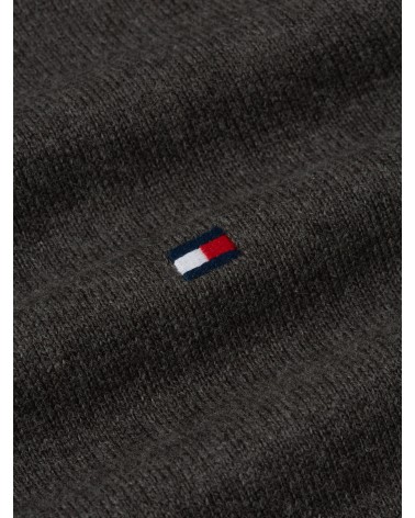 JERSEY DE ALGODÓN PIMA Y CASHMERE DE CUELLO VUELTO TOMMY HILFIGER