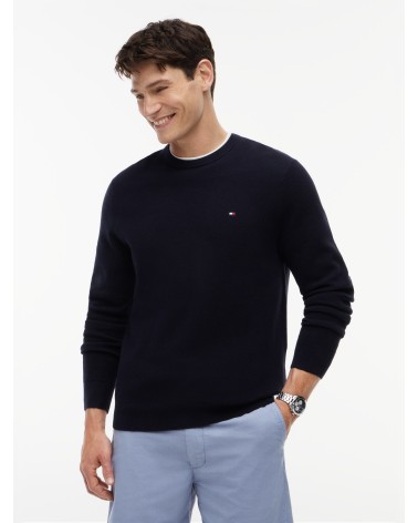 JERSEY CUELLO REDONDO CON TEJIDO STRUCTURE TOMMY HILFIGER