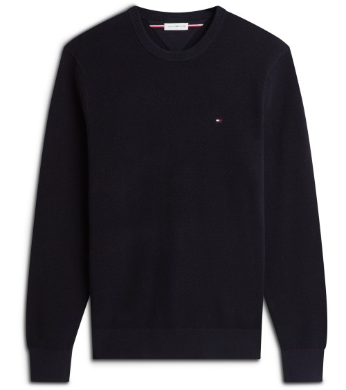 JERSEY CUELLO REDONDO CON TEJIDO STRUCTURE TOMMY HILFIGER